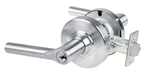 Schlage ND80PD BRW Heavy Duty Storeroom Lever Lock - Broadway Style