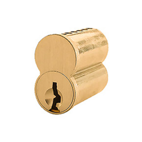 KSP 206-A-US4-KD 6-Pin Small Format Interchangeable Core - Satin Brass