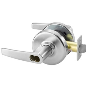 Corbin Russwin CL3157 AZD 626 CL6 Grade 1 Storeroom Cylindrical Lever Lock, Accepts Large Format IC Core (LFIC), Satin Chrome Finish