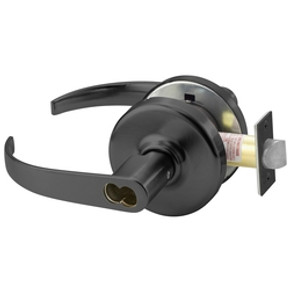 Corbin Russwin CL3157 PZD 722 CL6 Grade 1 Storeroom Cylindrical Lever Lock, Accepts Large Format IC Core (LFIC), Black Oxidized Bronze, Oil Rubbed Finish