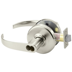 Corbin Russwin CL3175 PZD 619 CL6 Grade 1 Corridor/Dormitory Vandal Resistance Cylindrical Lever Lock, Accepts Large Format IC Core (LFIC), Satin Nickel Finish