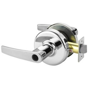Corbin Russwin CL3161 AZD 625 LC Grade 1 Entry Or Office Conventional Less Cylinder Lever Lock, Bright Chrome Finish