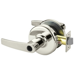 Corbin Russwin CL3175 AZD 618 LC Grade 1 Corridor/dormitory Conventional Less Cylinder Lever Lock, Bright Nickel Finish