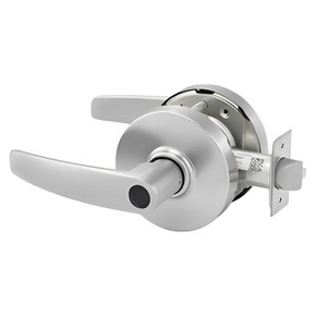 Sargent LC-10XG04 LB Storeroom Cylindrical Lever Lock, Less Cylinder