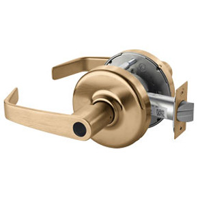 Corbin Russwin CL3332 NZD 612 LC Extra Heavy-Duty Institutional or Utility Conventional Less Cylinder Lever Lock, Satin Bronze Finish