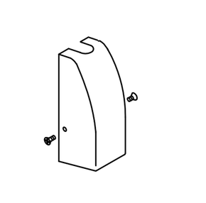 Dorma LCHCOV 630 Latch Assembly Cover for 9400 and 9800 Exit Device, Satin Stainless Steel Finish