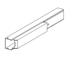 Dorma ESTBR 630 Touch Bar and Rail Assembly w/ ES Option, Wide Stile, Satin Stainless Steel Finish