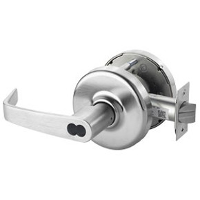 Corbin Russwin CL3391 NZD 626 M08 Keyed Lever x Turnpiece Lock, Accepts Small Format IC Core (SFIC), Satin Chrome Finish