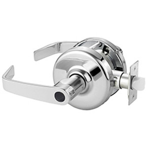 Corbin Russwin CL3551 NZD 625 LC Heavy-Duty Entrance or Office Conventional Less Cylinder Lever Lock, Bright Chrome Finish