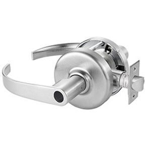 Corbin Russwin CL3561 PZD 626 LC Heavy-Duty Entrance or Office Conventional Less Cylinder Lever Lock, Satin Chrome Finish