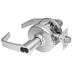 Corbin Russwin CL3551 NZD 626 M08 Heavy-Duty Entrance or Office Cylindrical Lever Lock, Accepts Small Format IC Core (SFIC), Satin Chrome Finish