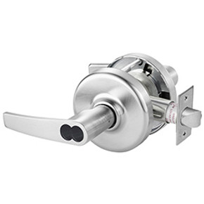 Corbin Russwin CL3561 AZD 626 CL6 Heavy-Duty Entrance or Office Cylindrical Lever Lock, Accepts Large Format IC Core (LFIC), Satin Chrome Finish