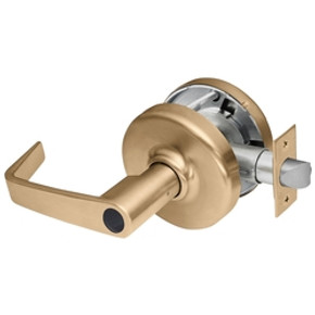 Corbin Russwin CL3581 NZD 612 LC Keyed Lever x Blank Plate Conventional Less Cylinder Lever Lock, Satin Bronze Finish