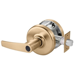 Corbin Russwin CL3581 AZD 612 LC Keyed Lever x Blank Plate Conventional Less Cylinder Lever Lock, Satin Bronze Finish