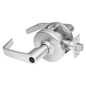 Corbin Russwin CL3851 NZD 626 LC Grade 2 Entrance or Office Conventional Less Cylinder Lever Lock, Satin Chrome Finish