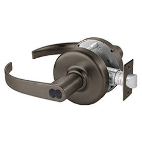 Corbin Russwin CL3851 PZD 613 CL6 Grade 2 Entrance or Office Cylindrical Lever Lock, Accepts Large Format IC Core (LFIC), Oil Rubbed Bronze Finish