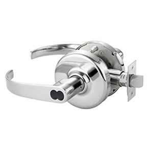 Corbin Russwin CL3851 PZD 625 CL6 Grade 2 Entrance or Office Cylindrical Lever Lock, Accepts Large Format IC Core (LFIC), Bright Chrome Finish