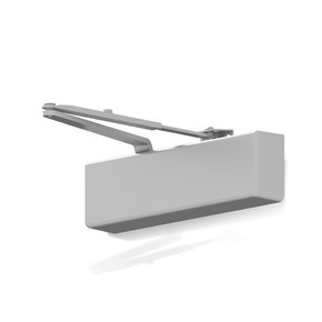 Falcon SC71A SSHO AL Door Closer, w/ Spring-n-Stop Hold Open