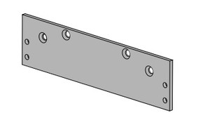 Falcon SC60A-18 AL Mounting Plate - Top Jamb, for SC60 Series Closer, Aluminum Painted