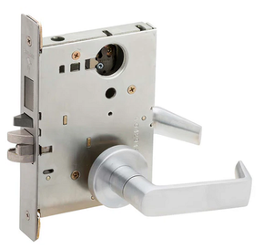 Schlage L9453L 06A Entrance Mortise Lock with Deadbolt, Less Cylinder