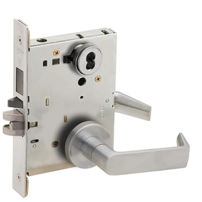 Schlage L9453J 06A Entrance Mortise Lock with Deadbolt, Accepts large Format IC Core (LFIC)