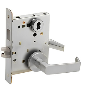 Schlage L9466B 06A Store/utility room  Mortise Lock with Deadbolt, Accepts Small Format IC Core (SFIC)