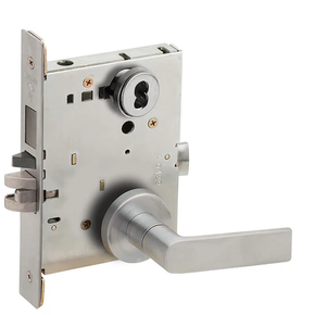 Schlage L9453B 01A Entrance Mortise Lock with Deadbolt, Accepts Small Format IC Core (SFIC)
