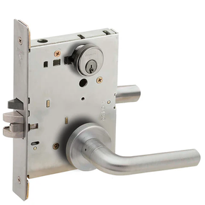 Schlage L9060P 02A Apartment Entrance Mortise Lock, w/ 02 Lever and A Rose