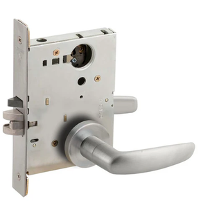 Schlage L9050L 07A Office and Inner Entry Mortise Lock, Less Cylinder