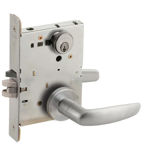 Schlage L9060P 07A Apartment Entrance Mortise Lock, w/ 07 Lever and A Rose