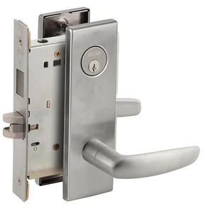 Schlage L9473P 07N Dormitory/Bedroom Mortise Lock with Deadbolt