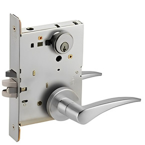 Schlage L9050P 12A Office and Inner Entry Mortise Lock, w/ 12 Lever and A Rose