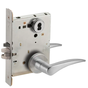Schlage L9050J 12A Office and Inner Entry Mortise Lock, Accepts large Format IC Core (LFIC)