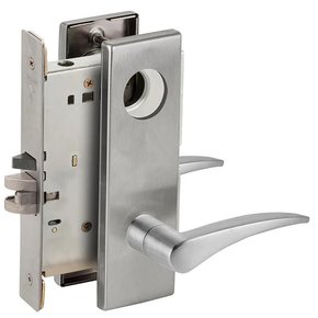 Schlage L9060L 12N Apartment Entrance Mortise Lock, Less Cylinder