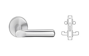 Schlage L9466J 18N 626 Store/Utility Room Mortise Lock with Deadbolt, Accepts large Format IC Core (LFIC), Satin Chrome Finish