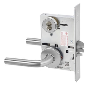 Corbin Russwin ML2052 RSA 626 CL6 Classroom Intruder Mortise Lock, Accepts Large Format IC Core (LFIC), Satin Chrome Finish