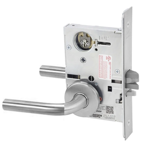 Corbin Russwin ML2057 RSA 626 LC Storeroom or Closet Mortise Lock, Conventional Less Cylinder, Satin Chrome Finish