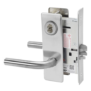 Corbin Russwin ML2057 RSM 626 CL6 Storeroom or Closet Mortise Lock, Accepts Large Format IC Core (LFIC), Satin Chrome Finish