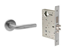 Corbin Russwin ML2059 RSA 626 LC Security Storeroom or Closet Mortise Lock, Conventional Less Cylinder, Satin Chrome Finish