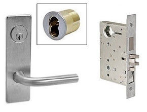 Corbin Russwin ML2067 RSM 626 CL6 Apartment or Dormitory Mortise Lock, Accepts Large Format IC Core (LFIC), Satin Chrome Finish