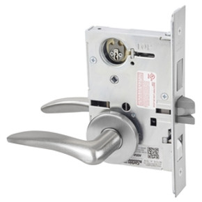 Corbin Russwin ML2048 DSA 626 LC Entrance or Apartment Mortise Lock, Conventional Less Cylinder, Satin Chrome Finish