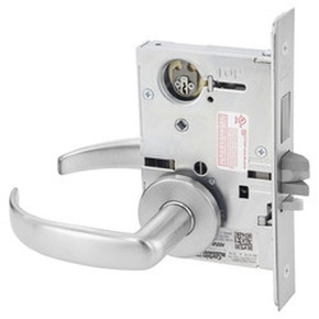 Corbin Russwin ML2059 PSA 626 LC Security Storeroom or Closet Mortise Lock, Conventional Less Cylinder, Satin Chrome Finish