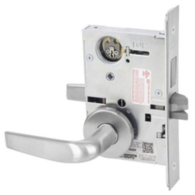 Corbin Russwin ML2022 CSA 626 LC Store Door Mortise Lock, Conventional Less Cylinder, Satin Chrome Finish