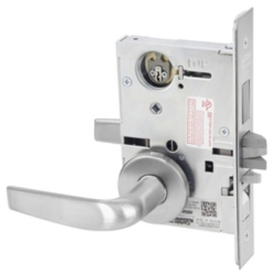 Corbin Russwin ML2067 CSA 626 LC Apartment or Dormitory Mortise Lock, Conventional Less Cylinder, Satin Chrome Finish
