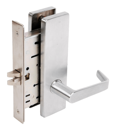 Falcon MA161 DN 626 Connecting Room/Exit Mortise Lock, Satin Chrome Finish