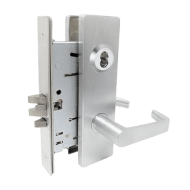 Falcon MA561B DN Classroom Mortise Lock, Accepts Small Format IC Core