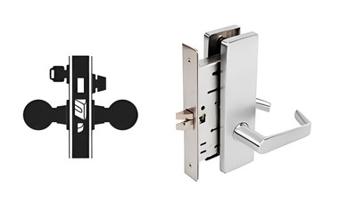 Falcon MA641P DN Dormitory Mortise Lock