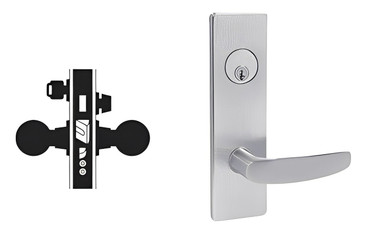 Falcon MA531L AN Apartment Corridor Mortise Lock, Less conventional cylinder