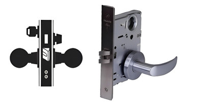Falcon MA621L AG Apartment Corridor Mortise Lock, Less conventional cylinder