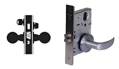 Falcon MA641L AG Dormitory Mortise Lock, Less conventional cylinder